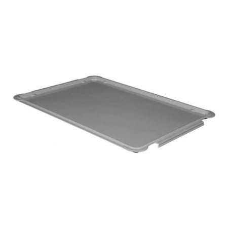 Mfg Tray Molded Fiberglass Stacking Tote 887008 Lid for 875008 Tote - 25-3/4"L x 17-3/4"W, Gray 8870085136
